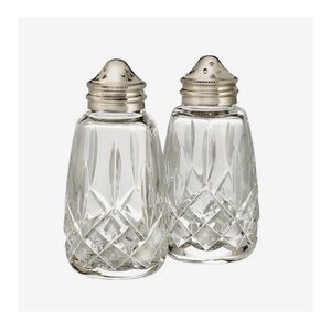 NEW IN BOX Waterford Crystal Lismore Salt and Pepper Shakers 4 inch